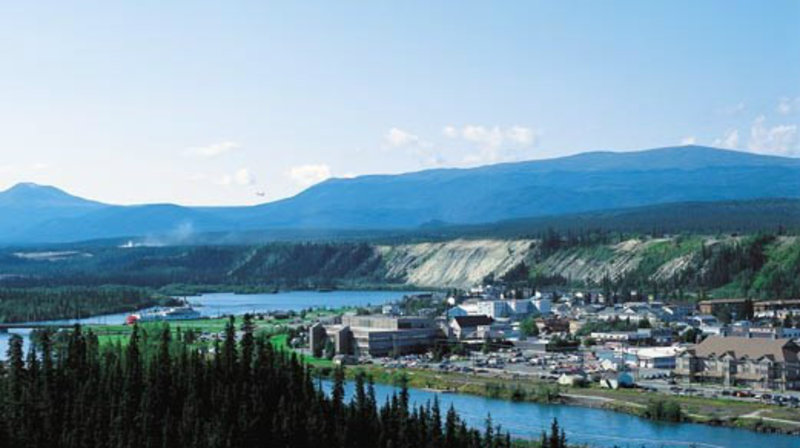 View of Whitehorse, Yukon