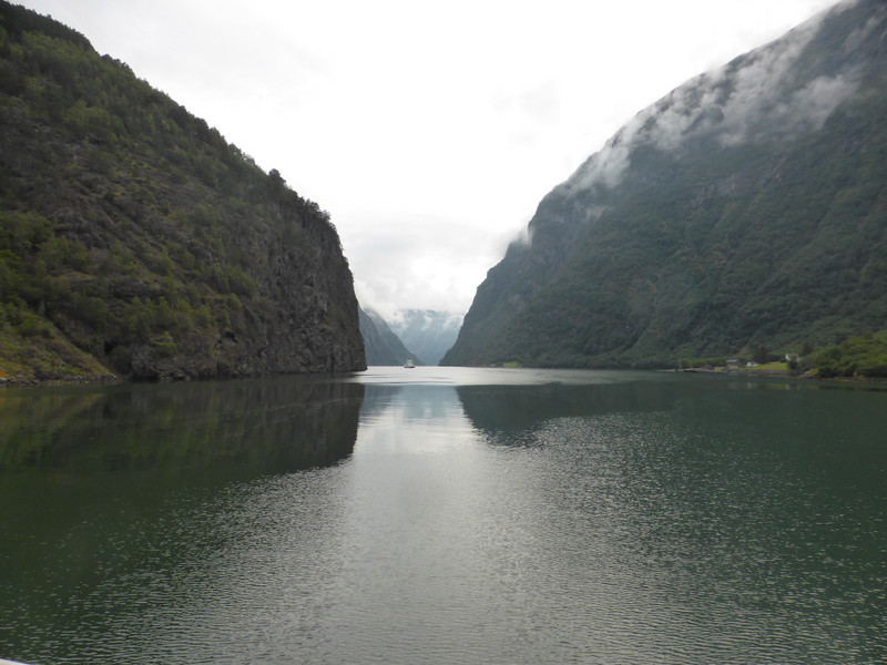Narrow point on fjord.