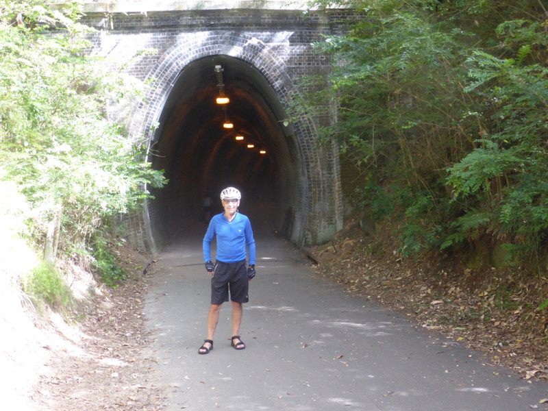 rail trail tunnel entrance 