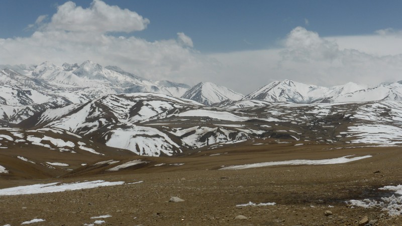View from Lalong La Pass