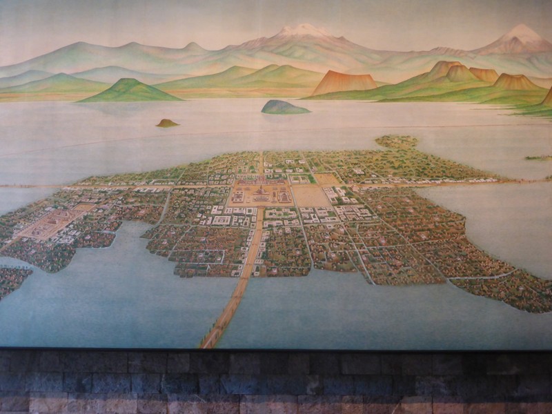 Representation of Tenochtitlán