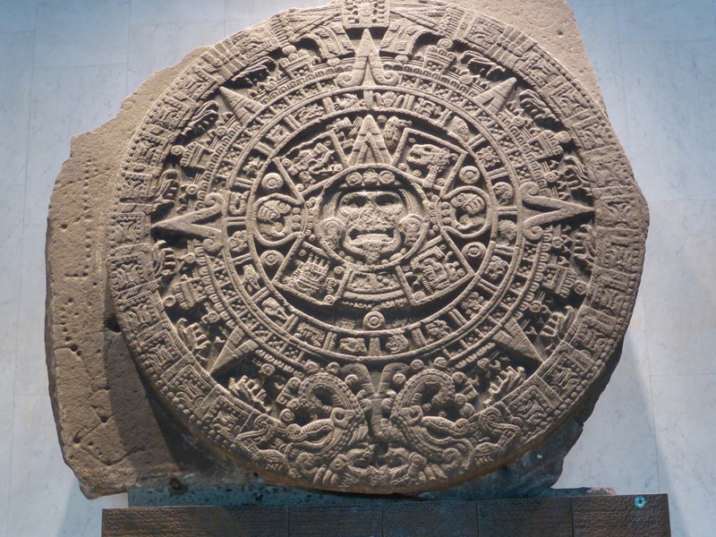 Aztec stone of the sun