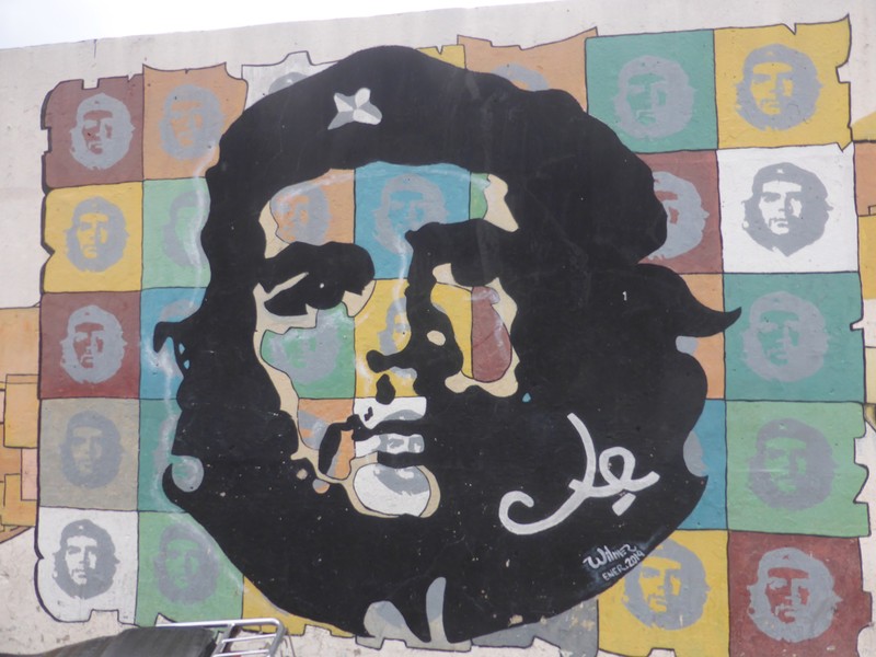 Street art of Che