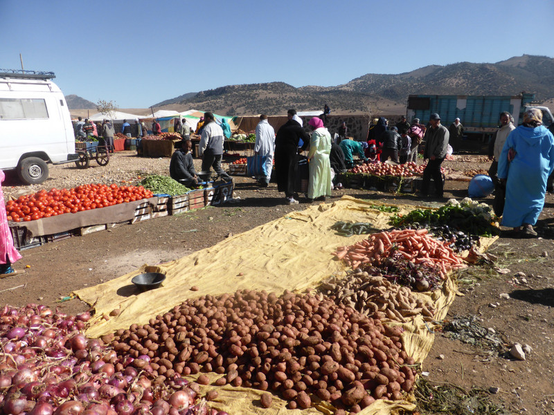 Local Berber market