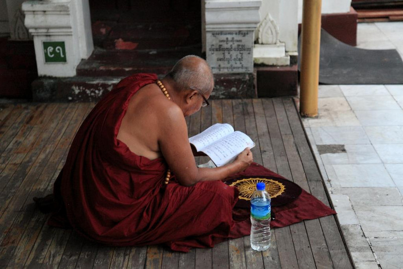 Burmese monk