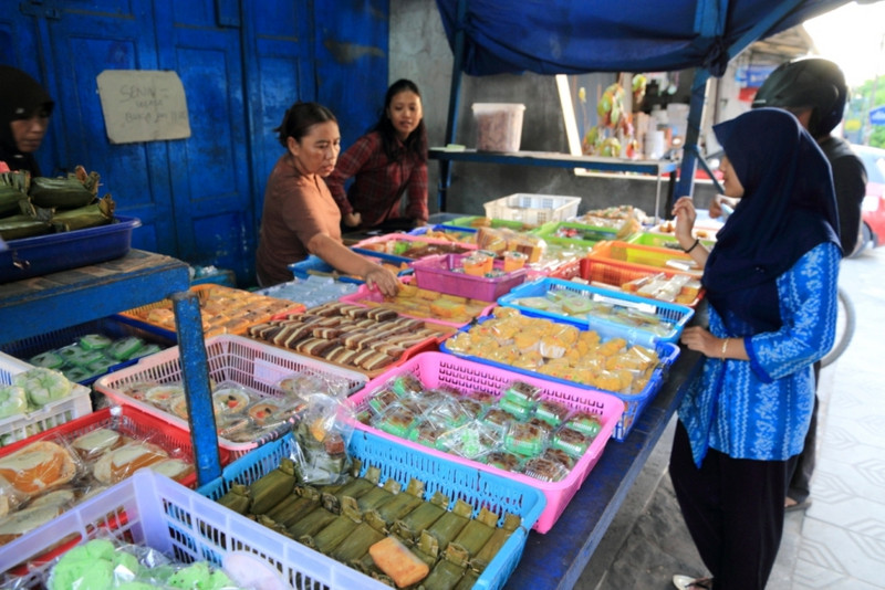 Yogyakarta snack stall