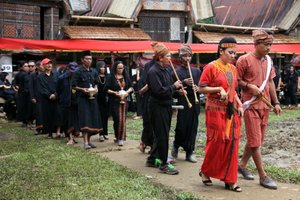 Toraja funeral procession