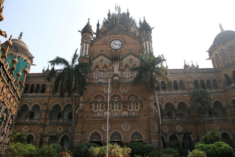 Clock at CST Station Mumbai