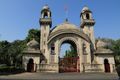 Entrance gate to Laxmi Vilas Palace Vadodara