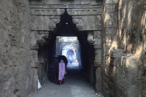 Entrance to Uperkot Fort, Junagadh