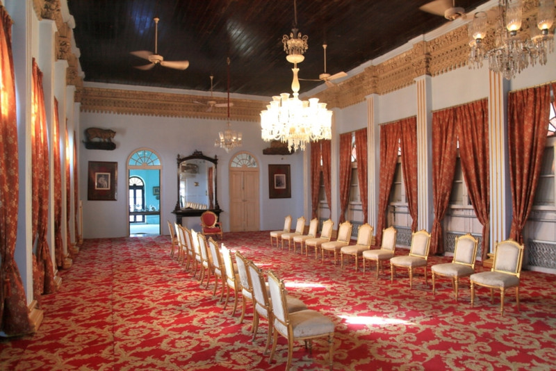 Durbar hall in Naulakha palace