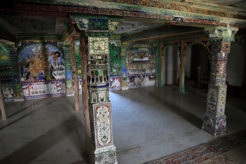 Painted hall, Juna Mahal Dingarpur
