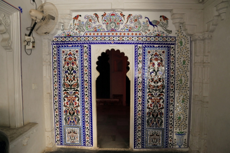 Doorway, Bagor ki Haveil, Udaipur