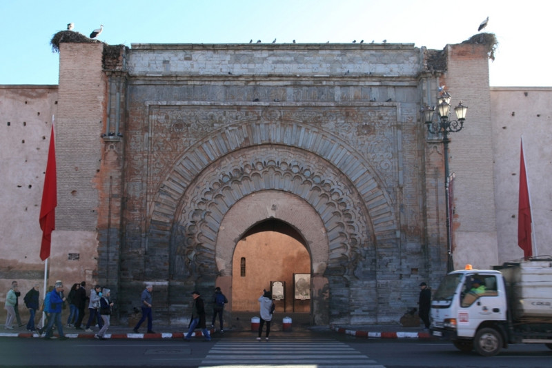 Gate into Marrekech medina