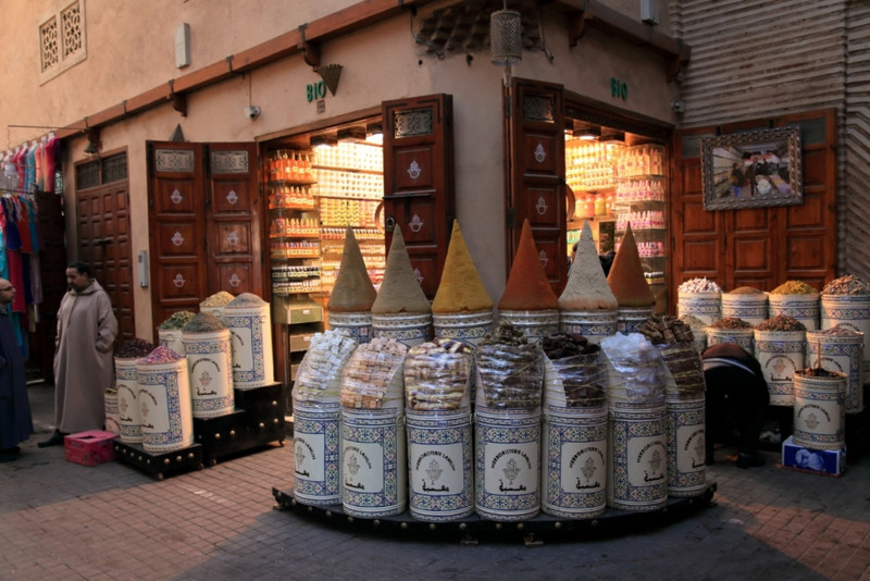 Marrakech spice shop