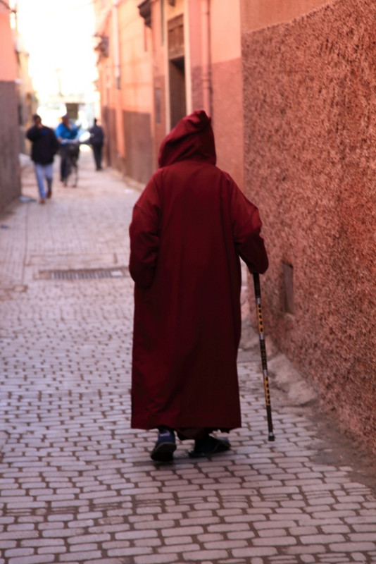 OLd man in Marrakech