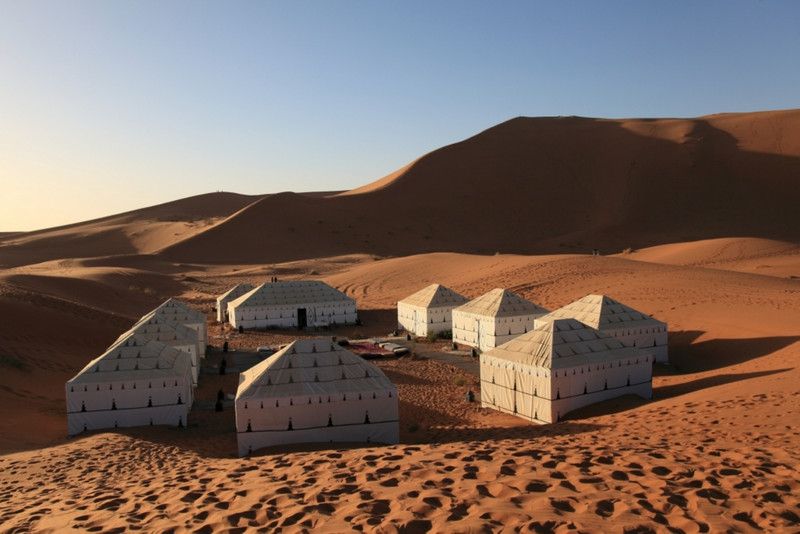 Desert camp