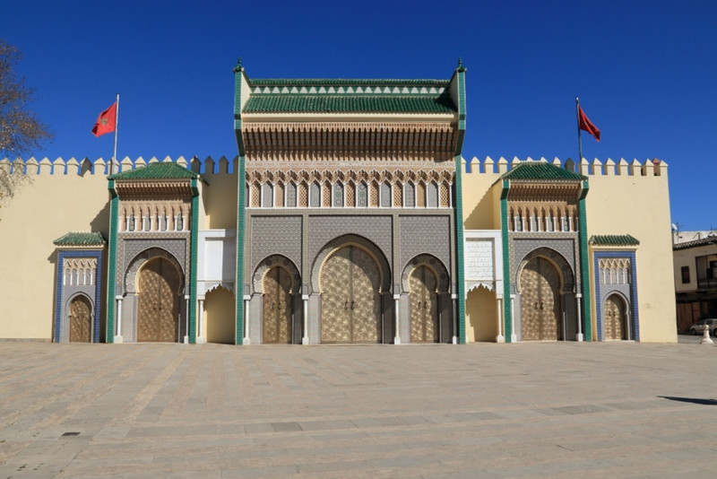 Entrance to the Kings Palace