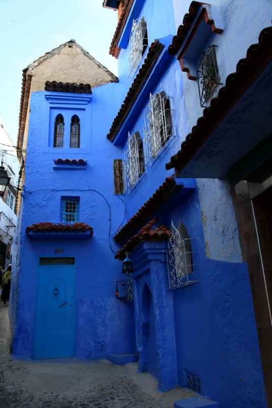 Chefchaouen study in blue