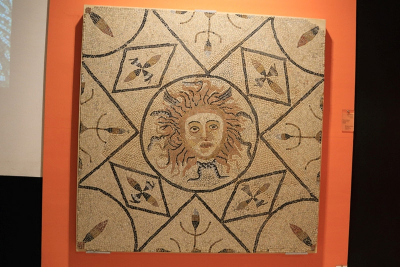 Mosaic in musuem at Volubilis