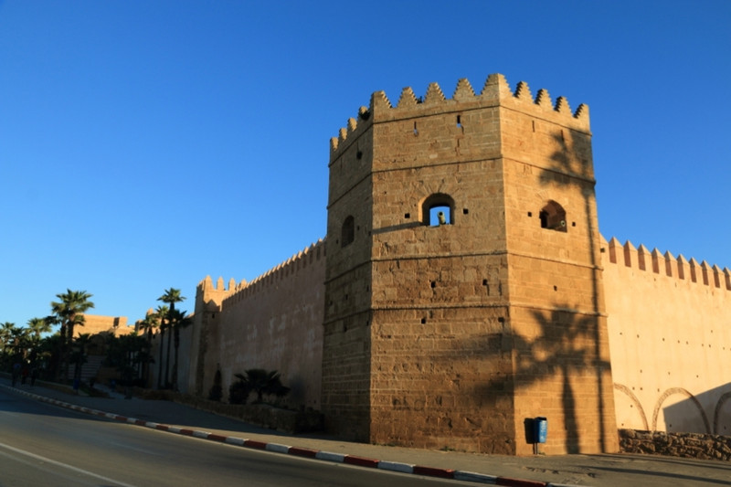 Defensive tower in the Kasbah