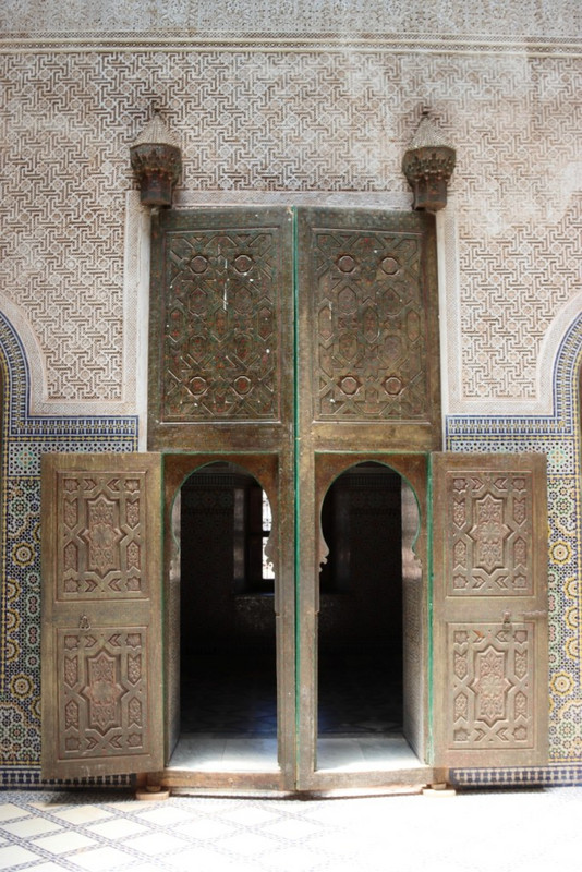 Entrance doors, Telouet kasbah