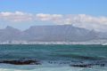 Table Mountain from Robben Island