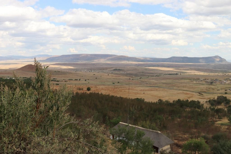 King Cetshwayo's view over Isandlwana battlefield
