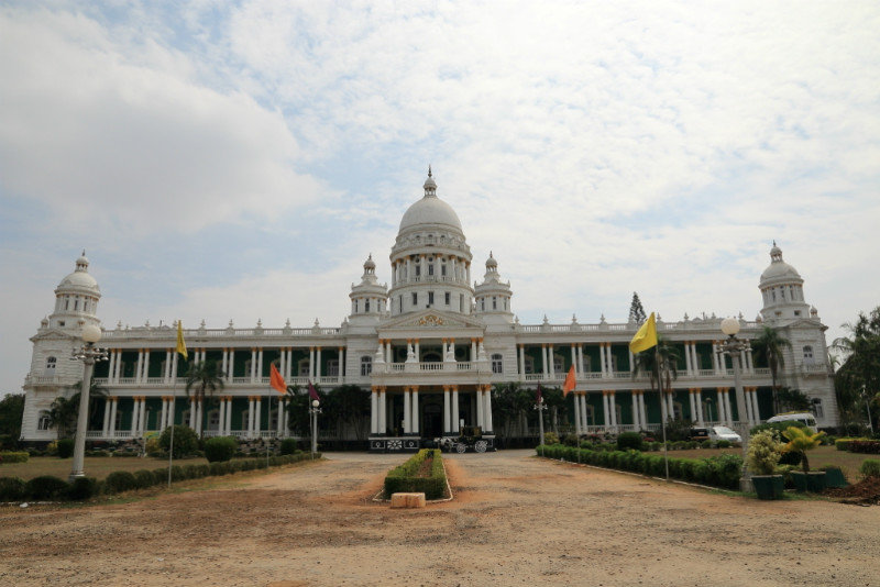 Lalitha Mahal Palace faded grandeur