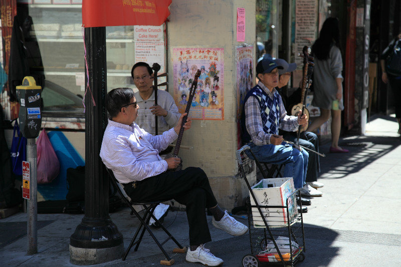 Chinese musicians, Chinatown