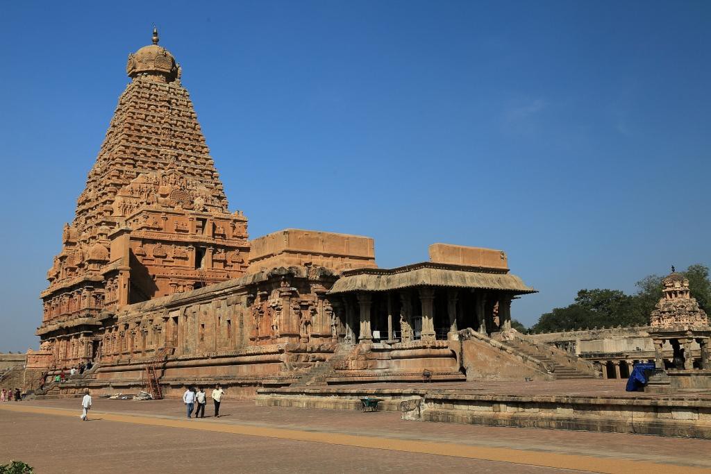 Brihadishwara temple, vimana over the Shiva shrine | Photo