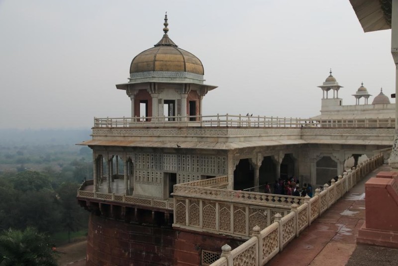 Musamman Burj, where Shah Jehan was imprisoned, Agra fort