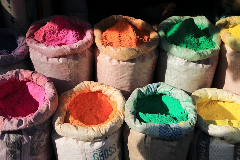 Pots of colour
