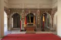Abha Mahal throne room Nagaur