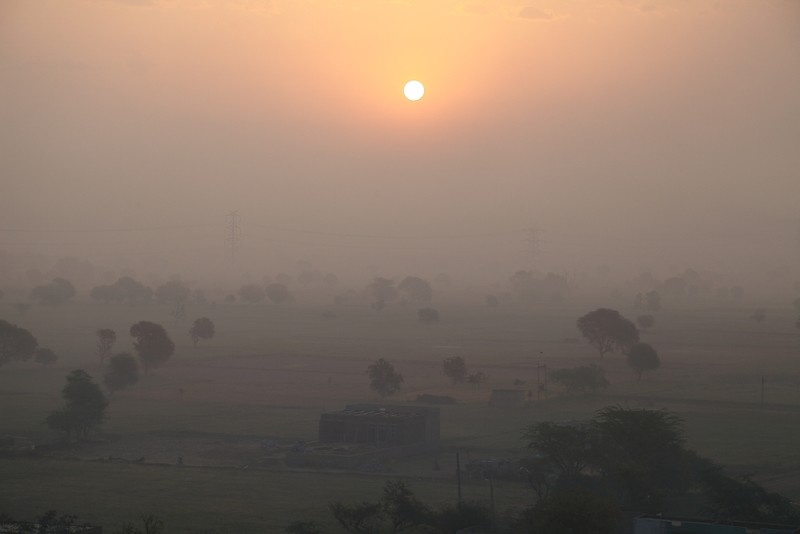 Early morning mist, Kesroli
