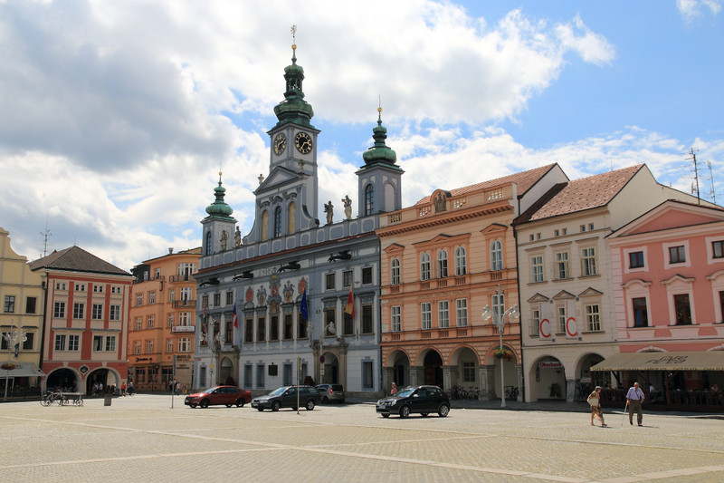 Town hall Cesky Budovice