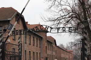 Gate at Auschwitz