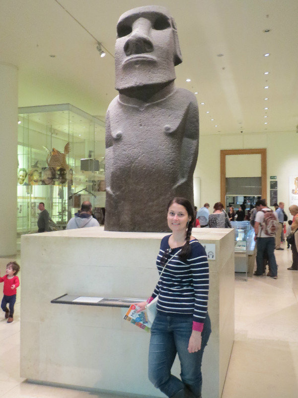 Easter Island Statue at the British Museum