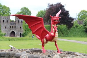 #1 - Welsh Dragon at Cardiff Castle