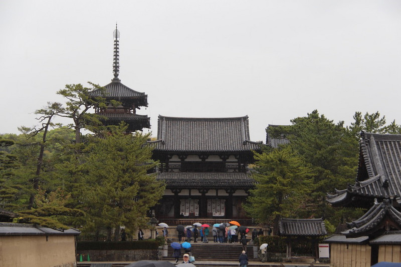 Horyuji Temple - outer precinct.