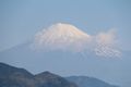 Mt. Fuji - snow clad summit.