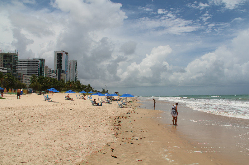 Brazilian beach - like Florida but more shark attacks