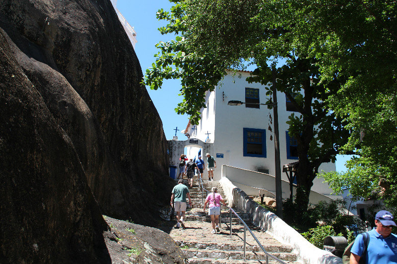 Climbing up to Convent
