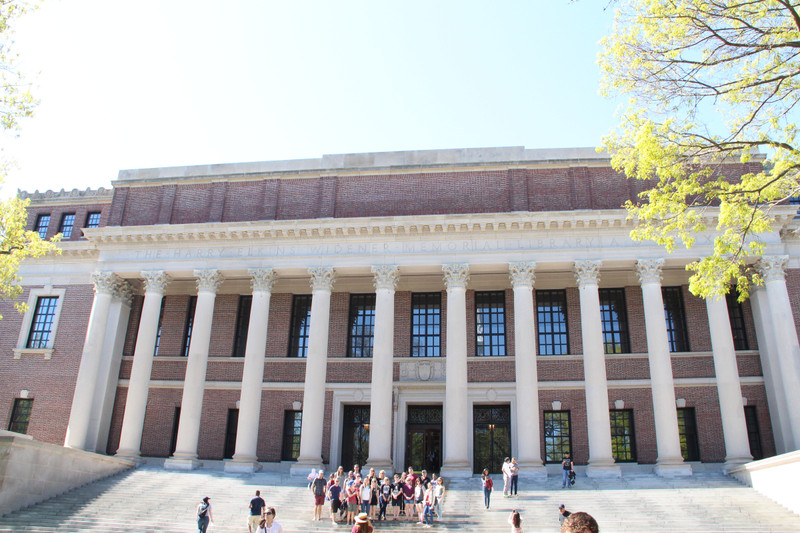 Main Library at Harvard