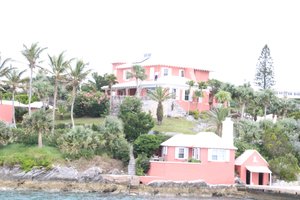 Homes along the coast
