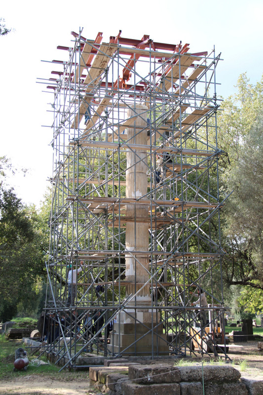 Rebuilding a column