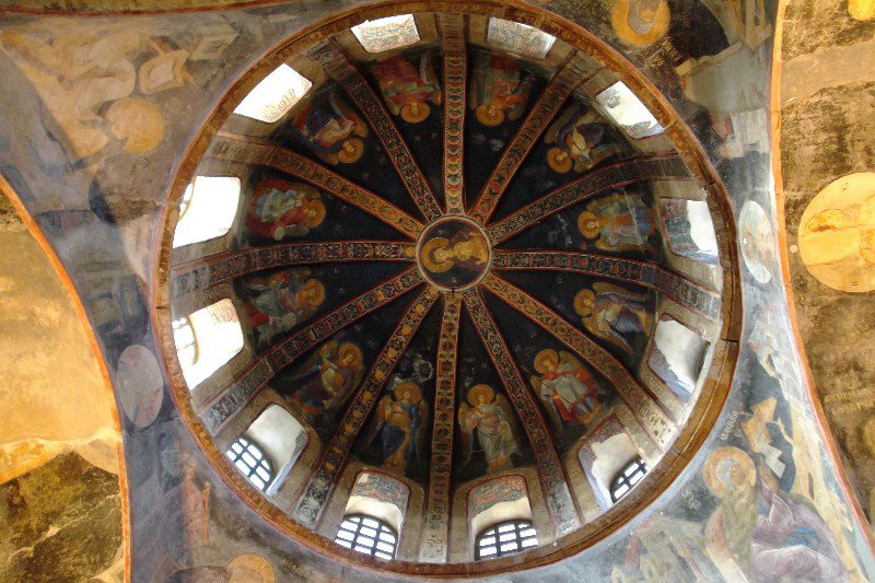 Chora Church, interior detail of dome