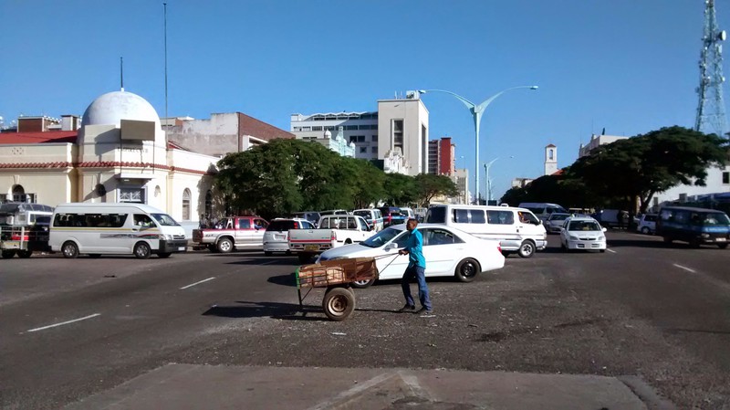 The broad streets of Bulawayo