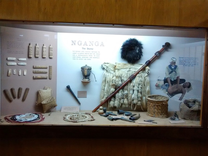 One of the impressive displays in the Bulawayo museum