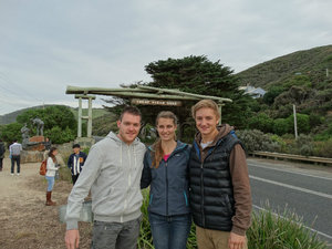 Starting of the Great Ocean Road